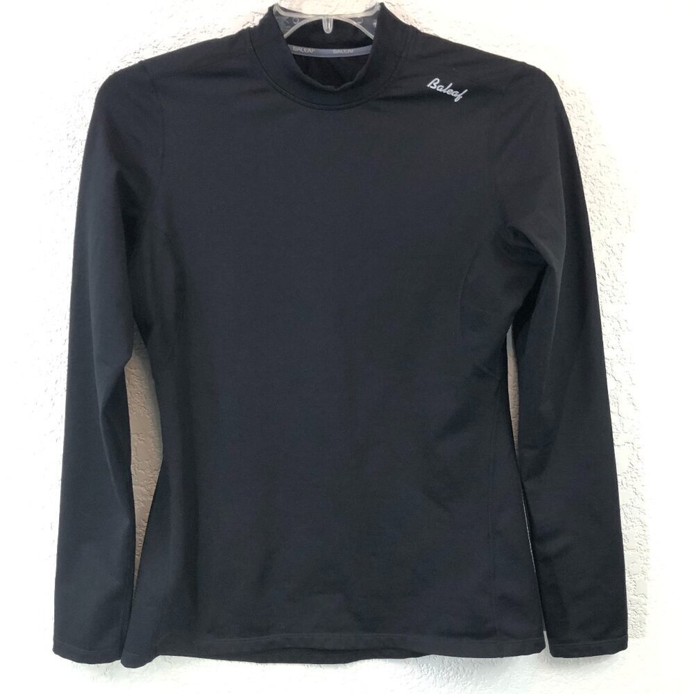 Baleaf Black Performance Long Sleeve Top Size Large